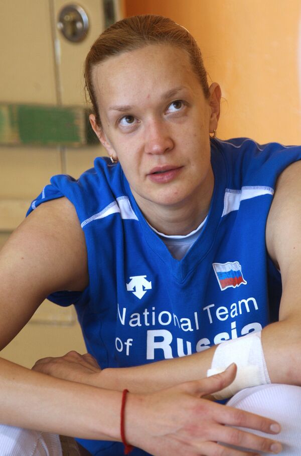 Волейболистка сборной России Елена Година