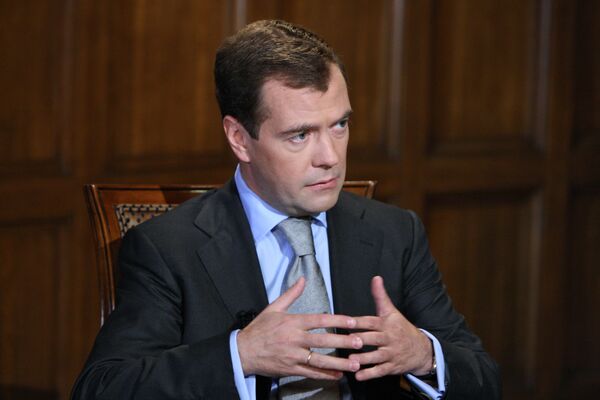 Д.Медведев дал интервью итальянскому телеканалу РАИ и газете Коррьере делла Сера
