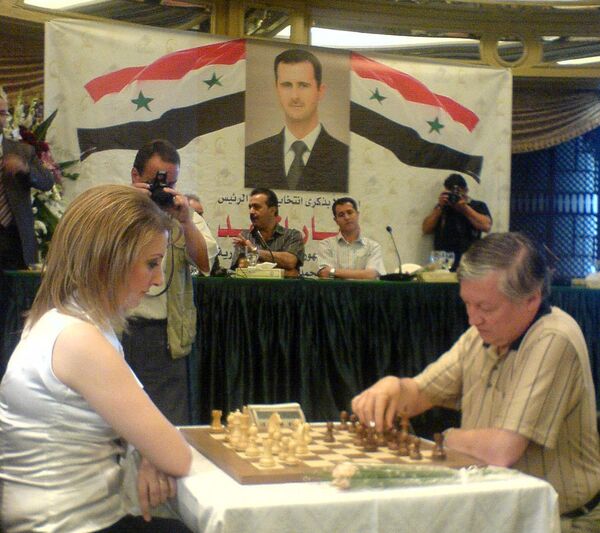 В столице Сирии открылся шахматный центр Анатолия Карпова