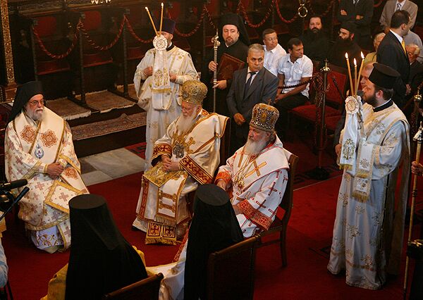 Патриархи Кирилл и Варфоломей