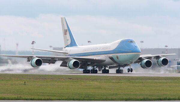Самолет президента США Барака Обамы. Архив