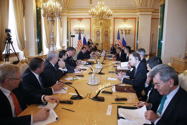 Российско-американские переговоры в Кремле