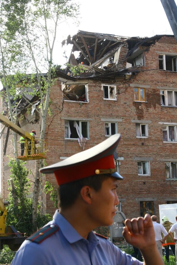 Взрыв в общежитии в Омске