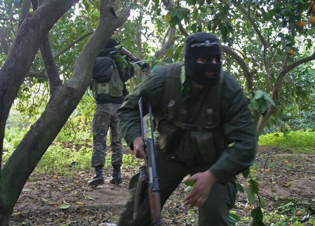 Бой с боевиками идет в районе Ингушетии, где расстреляли милиционеров