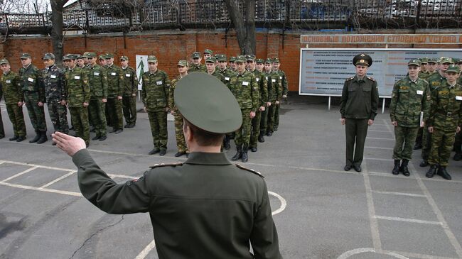 Военный факультет ВУЗа. Архив