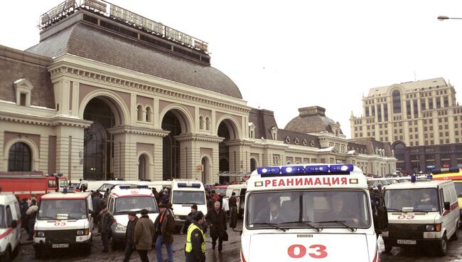 Теракт в московском метро