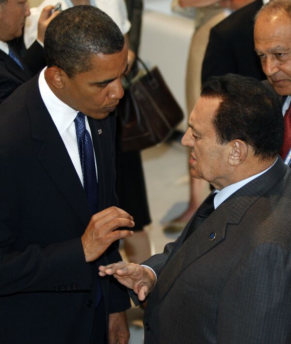Идеи Бжезинского Обама только что изложил на встрече с президентом Египта Хосни Мубараком