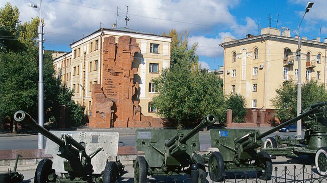 Мемориал Дом Павлова в Волгограде. Архивное фото