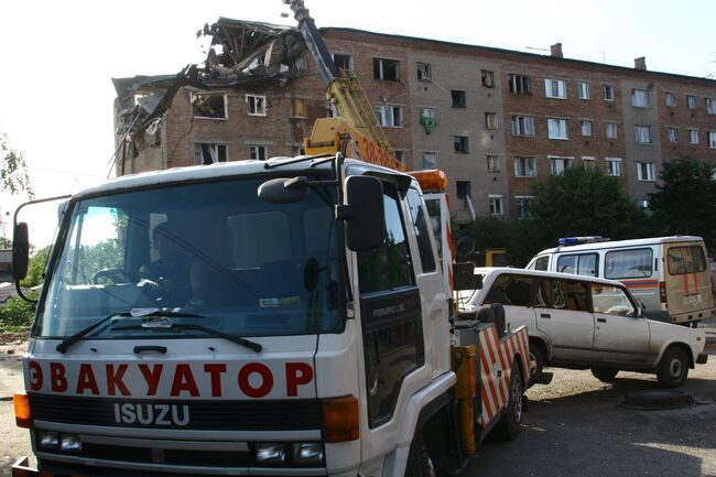 Взрыв бытового газа в Омске