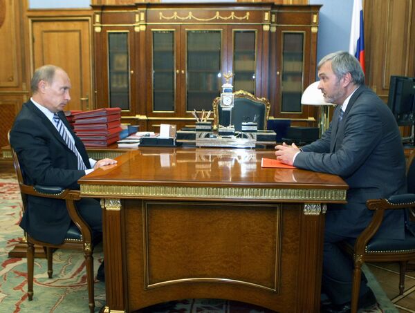 Руководитель ФМБА Владимир Уйба на встрече с Владимиром Путиным рассказал о перспективах развития службы крови