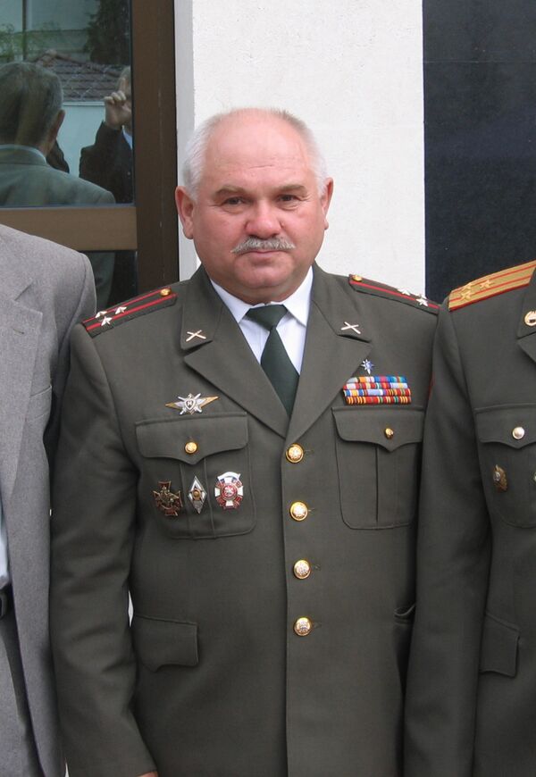Полковник Анатолий Зверев, командующий миротворческим контингентом Российской Федерации в Приднестровье