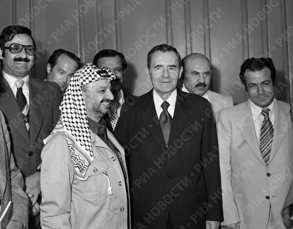 Официальный визит делегации Организации освобожения Палестины в СССР