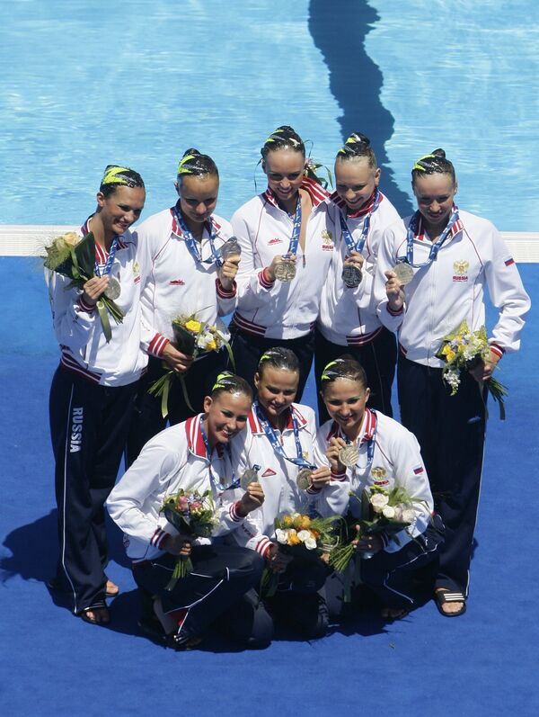 Российские синхронистки завоевали золотые медали чемпионата мира по водным видам спорта