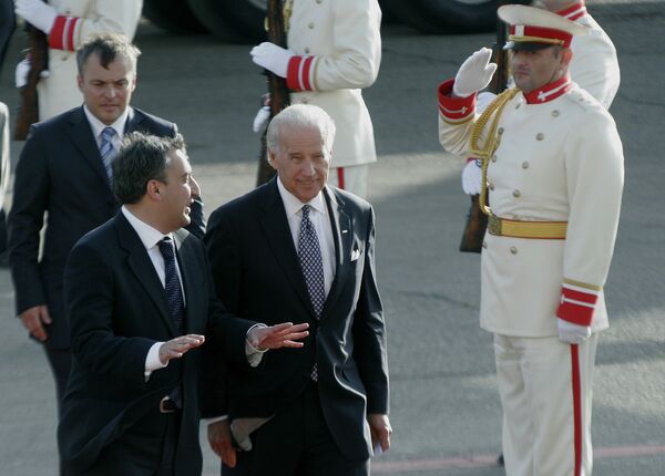 Вице-президент США Джозеф Байден прибыл в Тбилиси