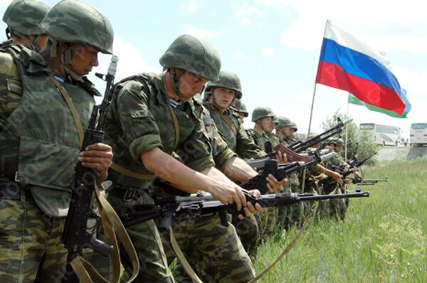 Генеральная репетиция совместных российско-китайских антитеррористических учений Мирная миссия-2009 