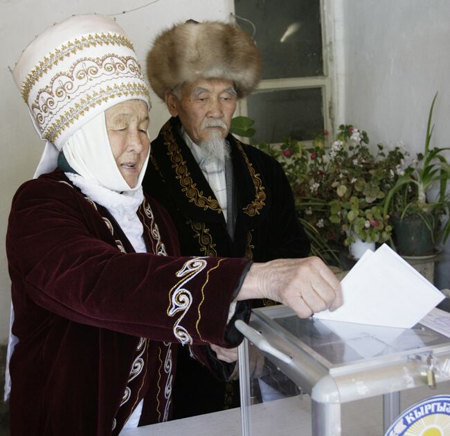 Выборы президента в Киргизии