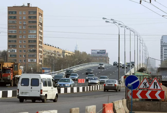 Транспортная эстакада. Архив