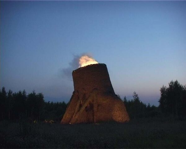 Во время Архстояния в Калужской области проснулся вулкан