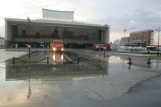 Театрально-концертный зал в Грозном. Архив