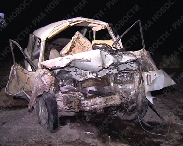 Крупная автоавария произошла в Ногайском районе Дагестана