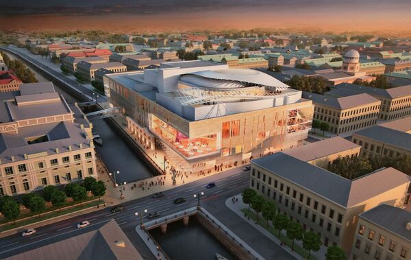 Проект фасадов второй сцены Мариинского театра будет готов к февралю 2010 года