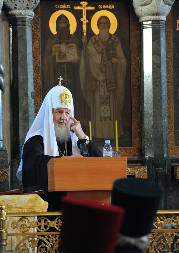 Патриарх Кирилл стал доктором богословия Киевской духовной академии