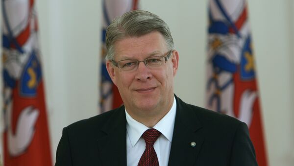 Президент Латвии Валдис Затлерс. Архив
