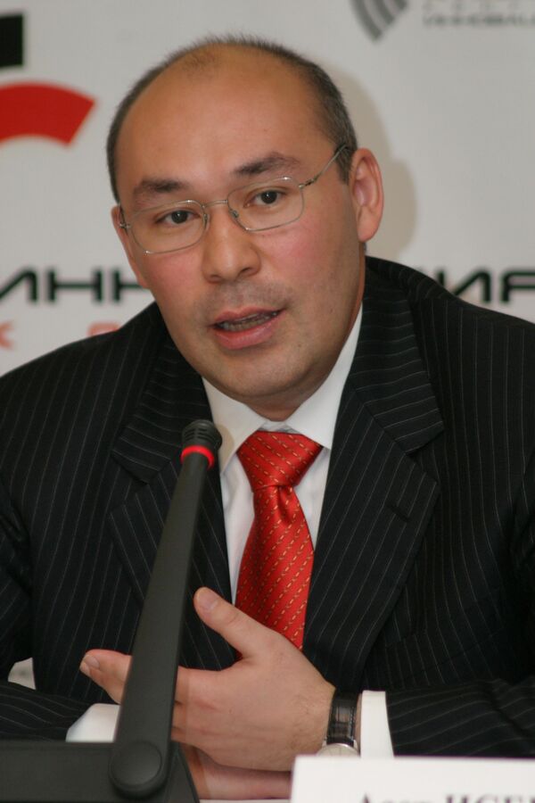 Председатель правления казахстанского государственного  Фонда национального благосостояния «Самрук Казына» Кайрат Келимбетов 