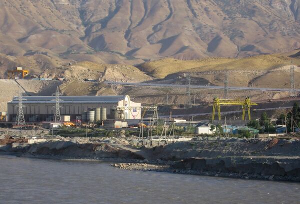 Президенты России и Таджикистана включили Сангтудинскую ГЭС-1