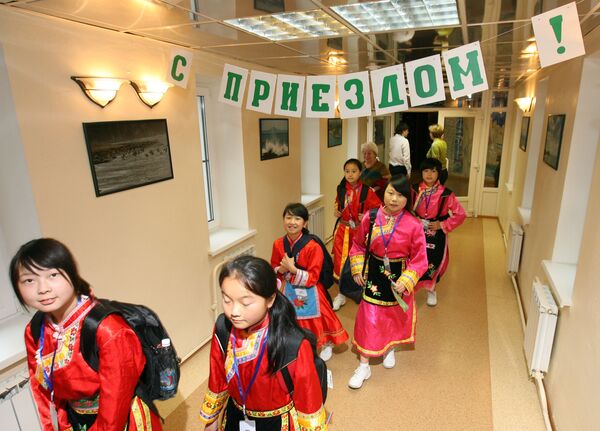 Дети из КНР в ВДЦ Океан во Владивостоке