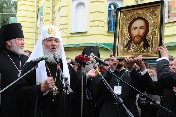Визит Патриарха Кирилла на Украину