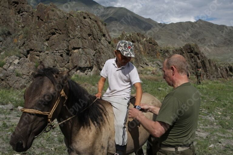 Тувинские каникулы Владимира Путина 