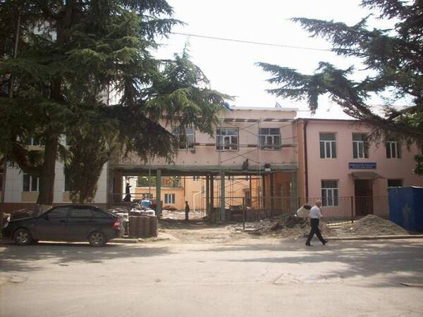 Восстановление школы в Цхинвали