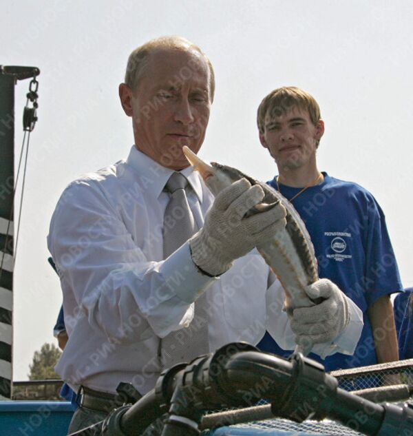 Рабочая поездка президента России в Астрахань