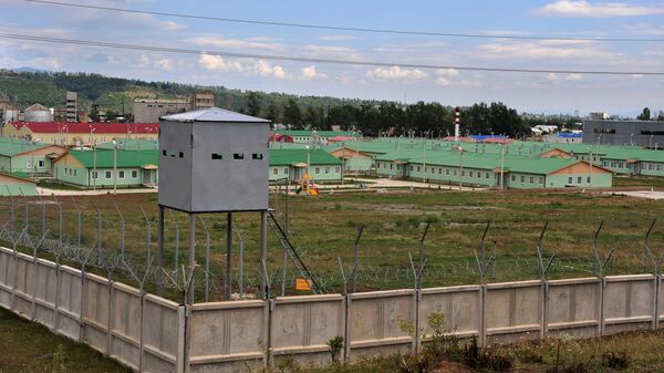 Российская военная база в Цхинвали