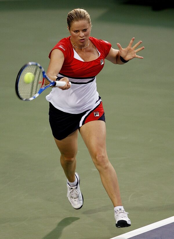 Бельгийская теннисистка Ким Клейстерс
