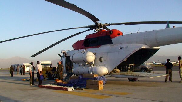 РФ и Германия передали МВД Афганистана два вертолета скорой помощи