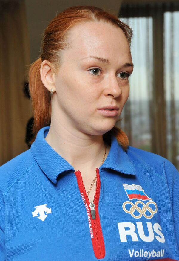 Волейболистка сборной России Марина Шешенина