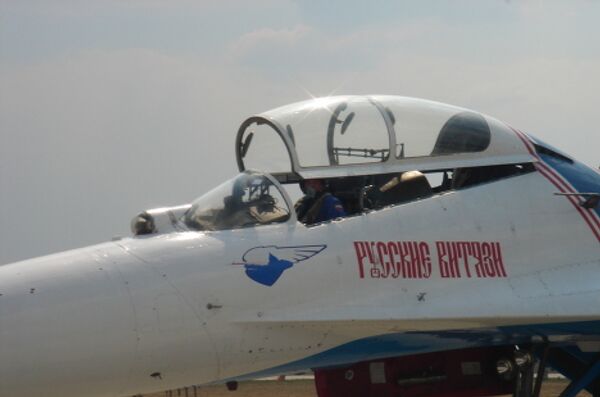 Игорь Ткаченко в Су-27