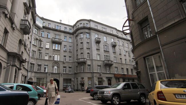 Здания эпохи конструктивизма в Москве. Архивное фото