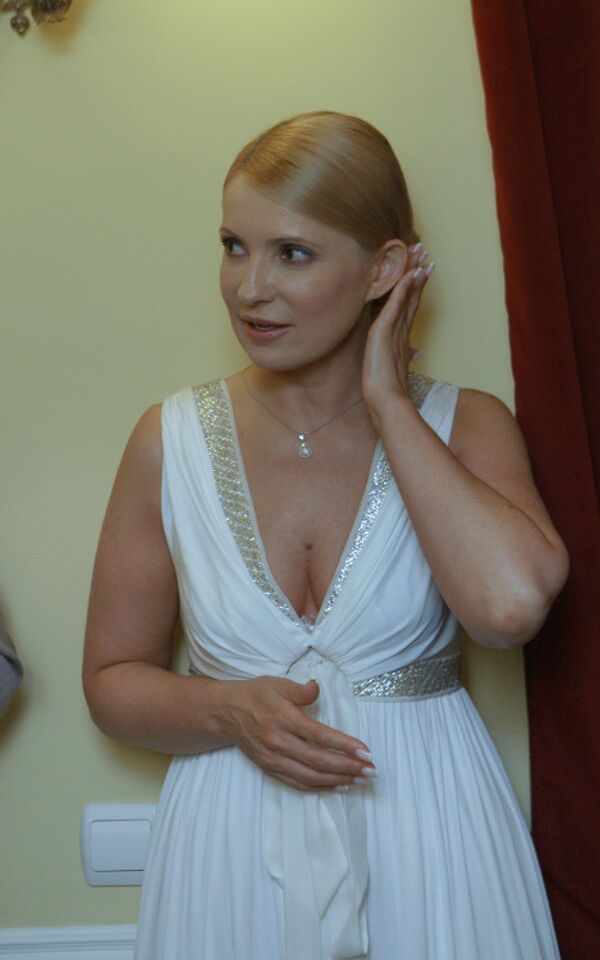 Юлия Тимошенко в Одесской опере