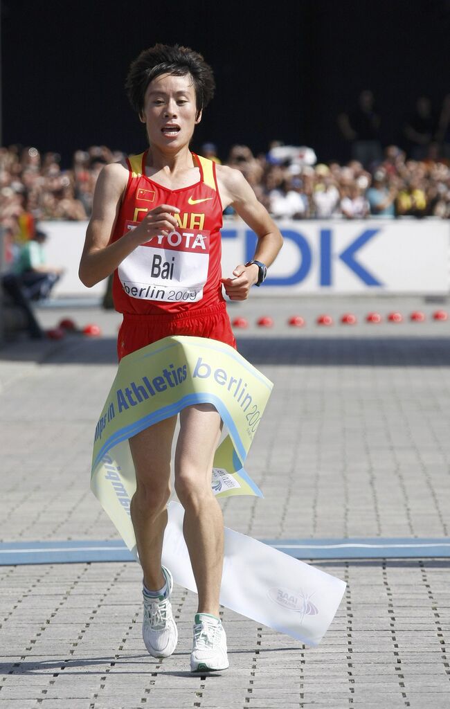 Китайская спортсменка Сюэ Бай