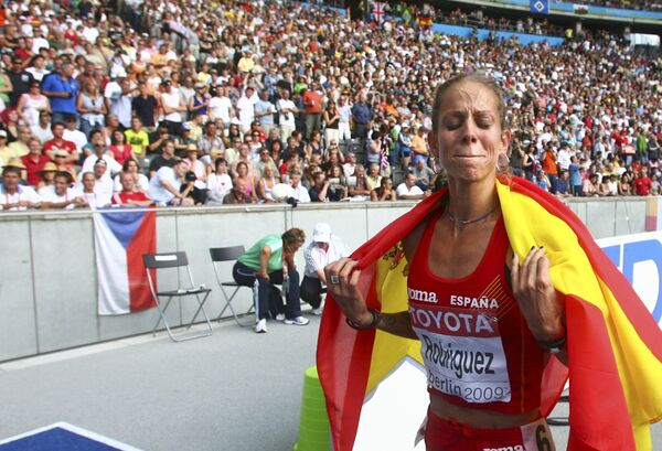Испанская легкоатлетка Натали Родригес