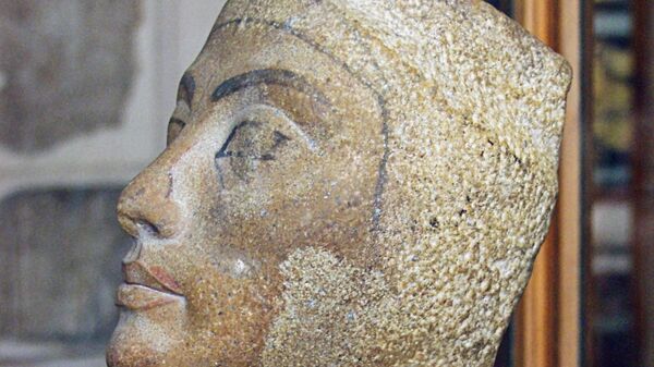 Египетская царица Нефертити, архивное фото