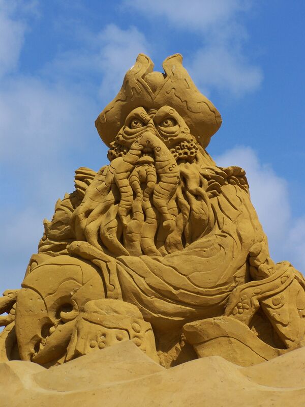 Фестиваль песчаных скульптур в Бланкенберге (Бельгия)