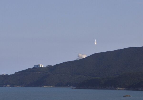 Южная Корея запустила первую ракету в космос