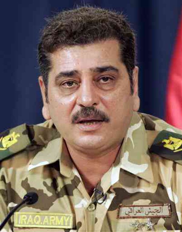 Официальный представитель министерства обороны Ирака бригадный генерал Мухаммед аль-Аскари