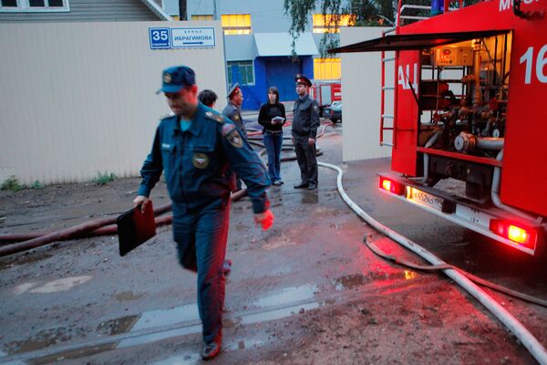Пожар на Тимирязевском рынке в Москве потушен - МЧС