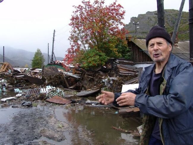 Карамкенская катастрофа. прорыв дамбы водохранилища