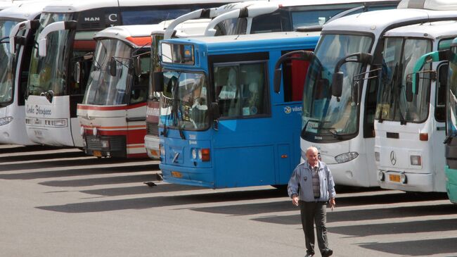 Центральный автовокзал в Москве. Архив